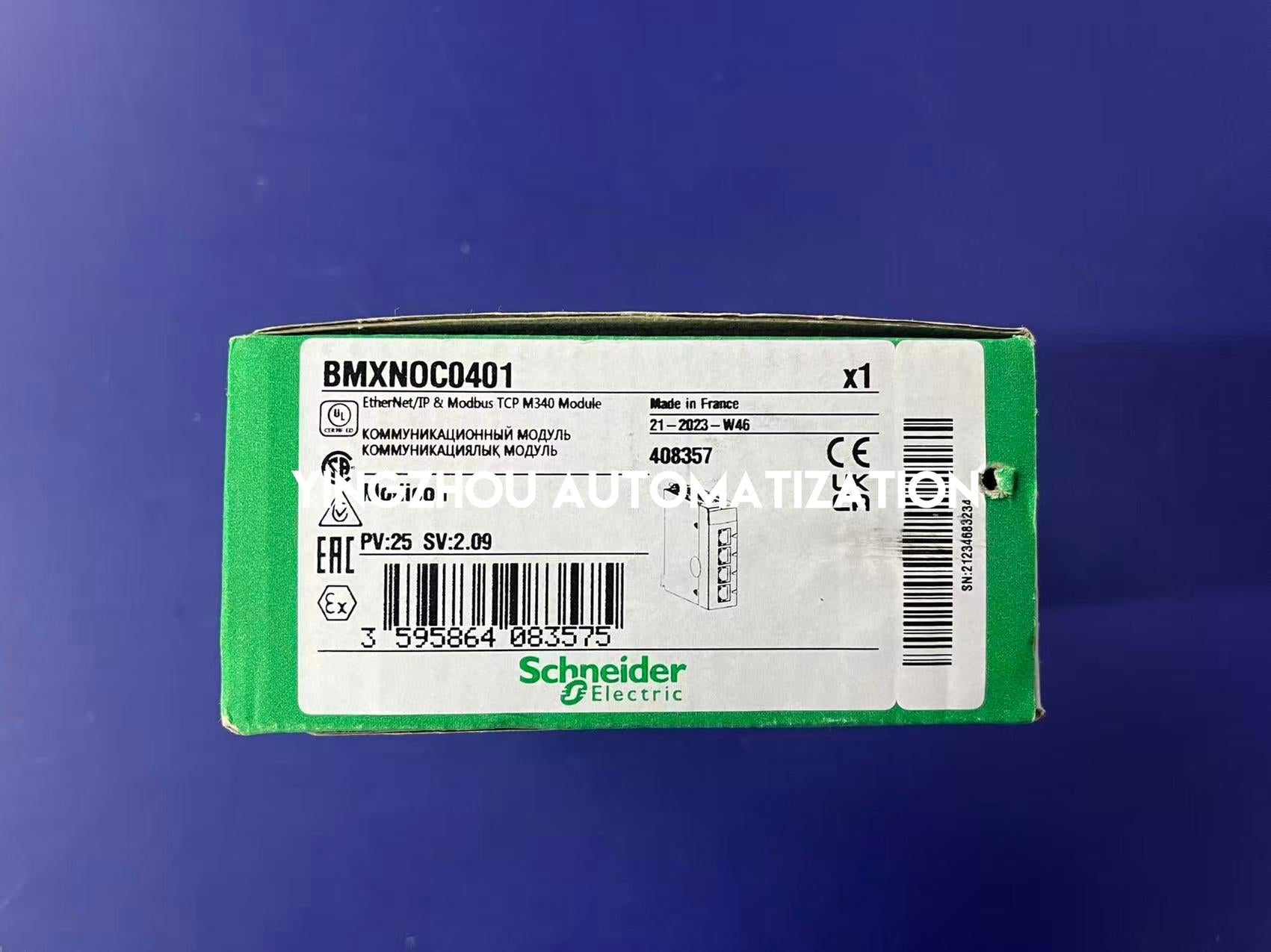 Schneider Electric BMXNOC0401 Modicon X80 Ethernet Communications Module | 4-Port, Modbus TCP/EthernetIP-vezhoo