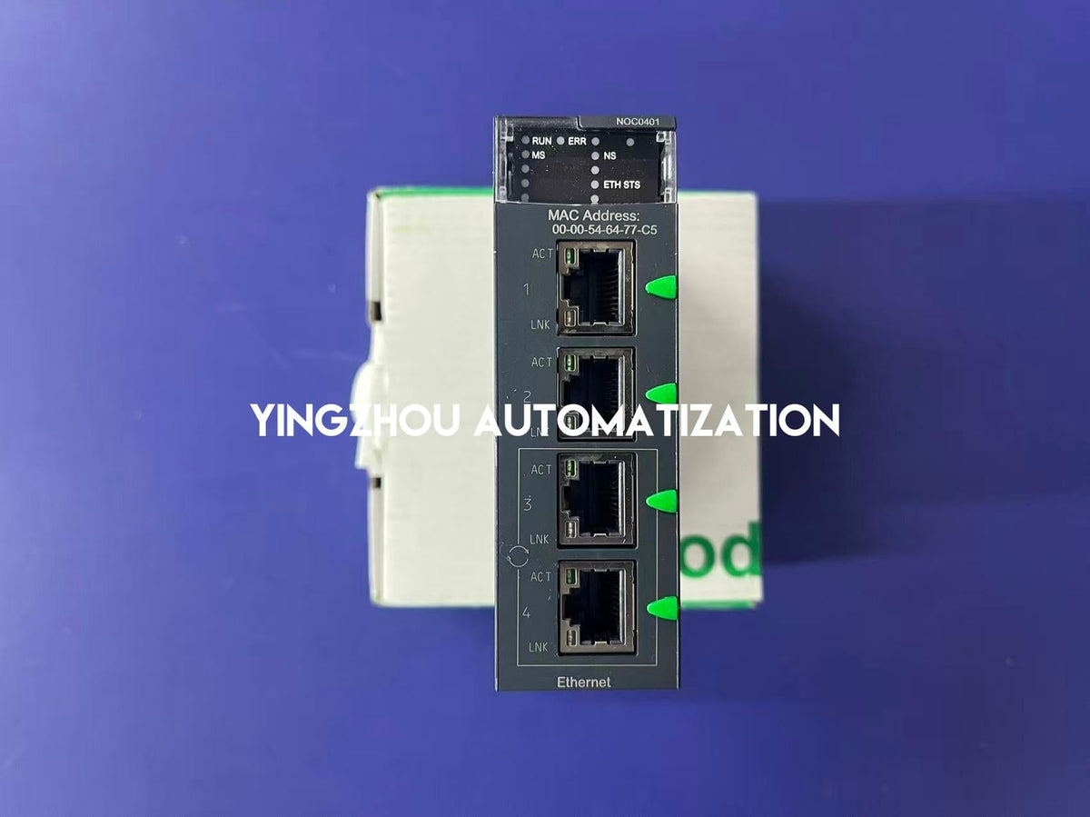Schneider Electric BMXNOC0401 Modicon X80 Ethernet Communications Module | 4-Port, Modbus TCP/EthernetIP-vezhoo