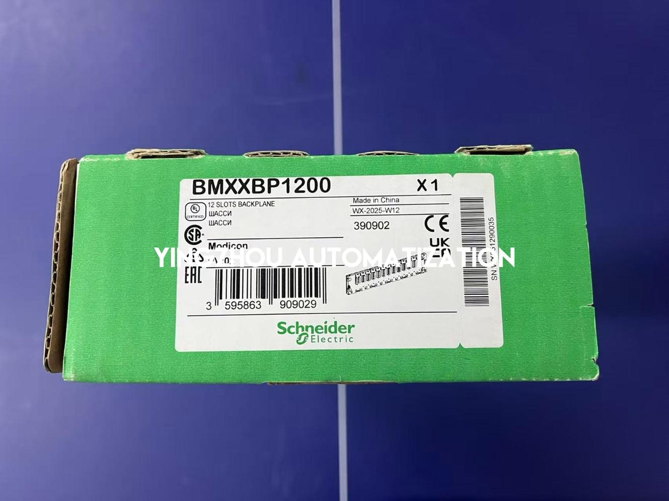 Schneider Electric BMXXBP1200 Modicon X80 Backplane | 12-Slot Standard Rack, M340/M580-vezhoo