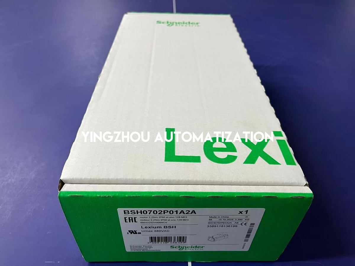 Schneider Electric BSH0702P01A2A Lexium Servo Motor | 2.12Nm, 6000rpm, Smooth Shaft, IP50-vezhoo