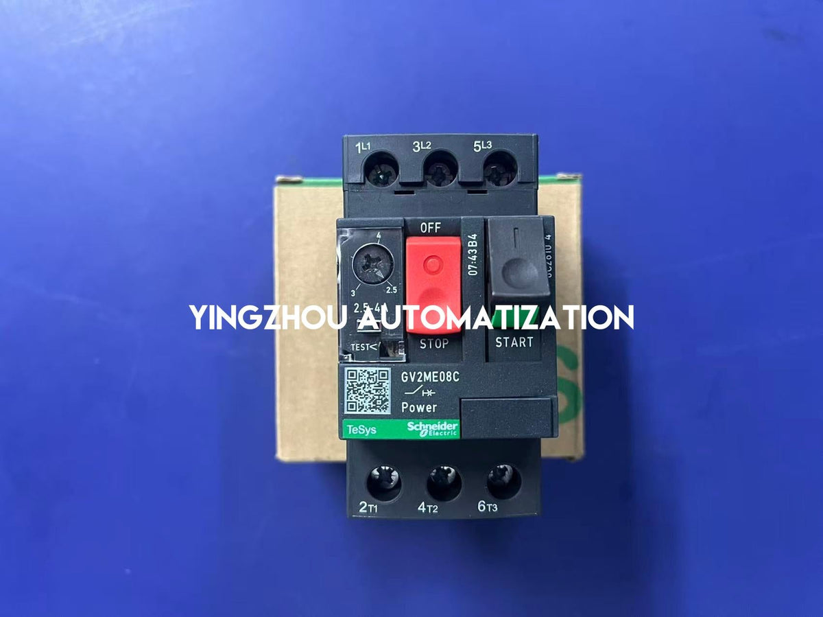 Schneider Electric GV2ME08C TeSys Deca Motor Circuit Breaker | 2.5-4A | Thermal-Magnetic-vezhoo