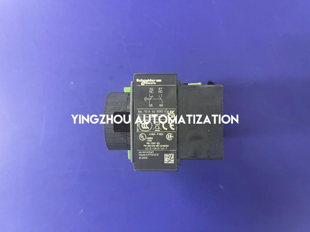 Schneider Electric LADT0 TeSys Deca Pneumatic Time Delay Auxiliary Contact | On Delay 0.1-3s, 1NO+1NC-vezhoo