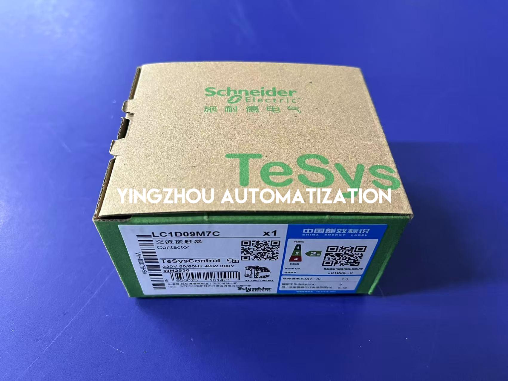 Schneider Electric LC1D09M7C TeSys Deca Contactor | 3P, 9A, 220V AC Coil, 4kW, 1NO+1NC-vezhoo