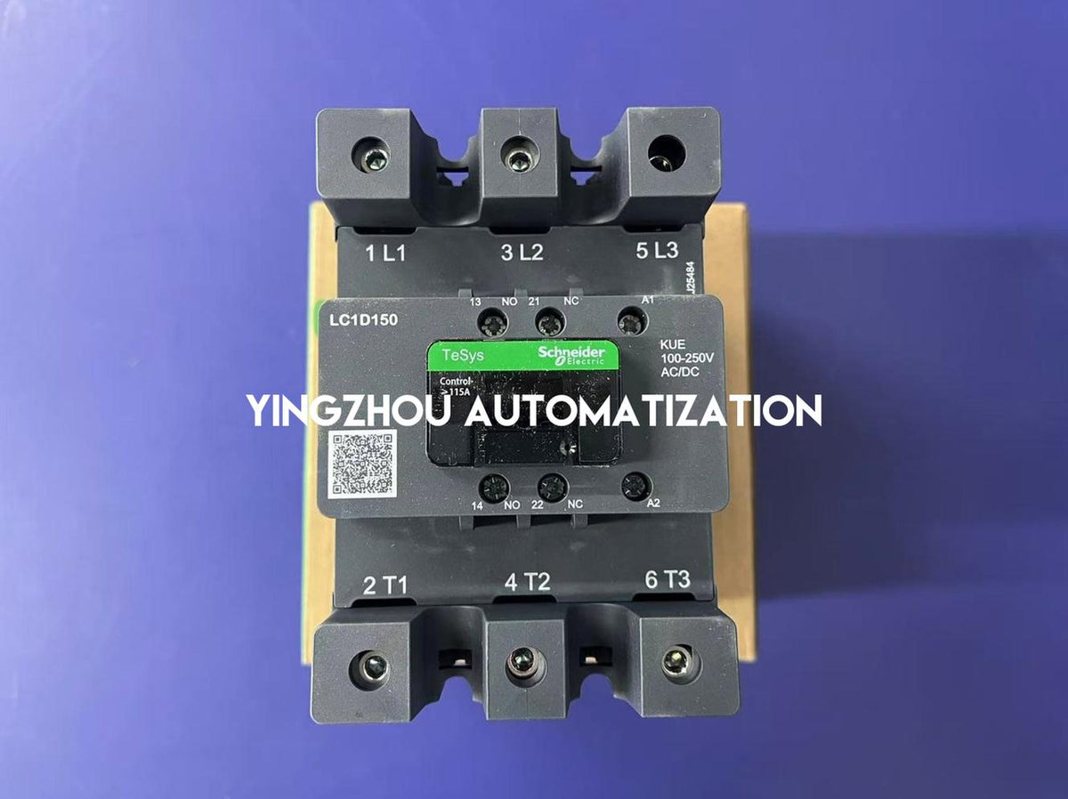 Schneider Electric LC1D150KUEC TeSys Deca Contactor | 150A, 3-Pole, 100V-250V AC/DC Coil-vezhoo