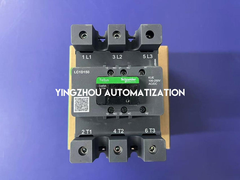 Schneider Electric LC1D150KUEC TeSys Deca Contactor | 150A, 3-Pole, 100V-250V AC/DC Coil-vezhoo