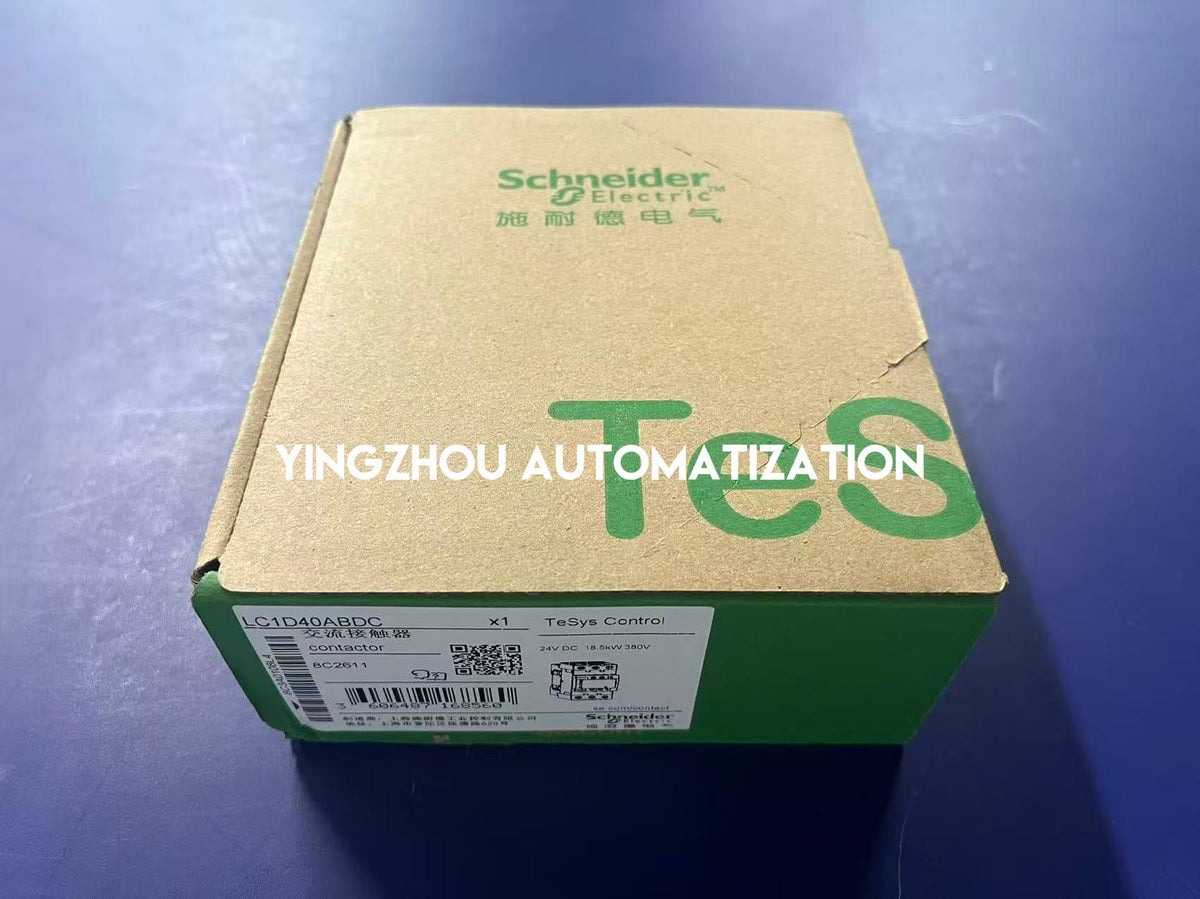 Schneider Electric LC1D40ABDC TeSys Deca Contactor | 3P | 40A AC-3 | 24V DC Coil-vezhoo