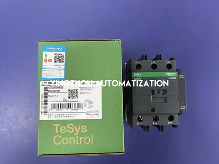 Schneider Electric LC1D80M7 TeSys Deca Contactor | 3P, AC-3 80A, 220V AC Coil, 37kW-vezhoo