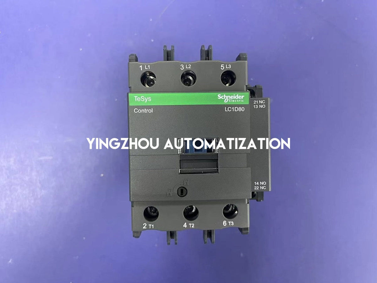 Schneider Electric LC1D80M7 TeSys Deca Contactor | 3P, AC-3 80A, 220V AC Coil, 37kW-vezhoo