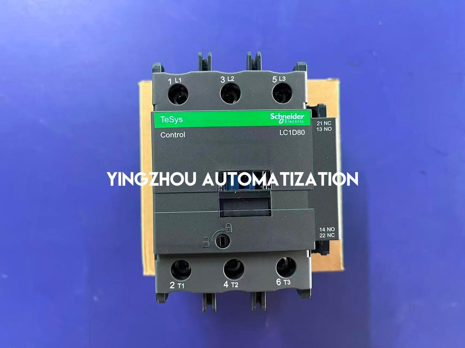 Schneider Electric LC1D80P7C TeSys D Contactor | 3P, AC-3 80A, 230V AC Coil, 50/60Hz-vezhoo