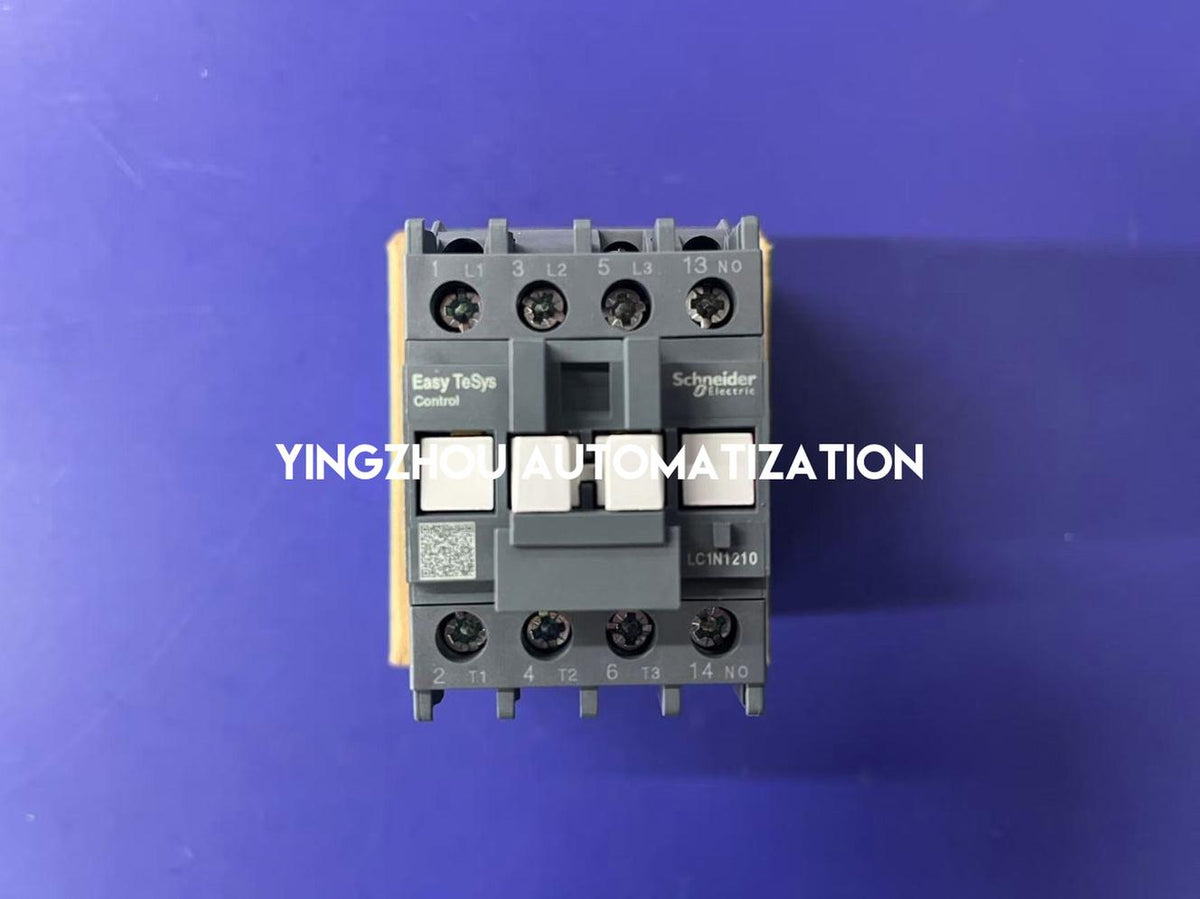 Schneider Electric LC1N1210M5N TeSys Easy Contactor | 18A, 3-Pole, 220V AC Coil, 1NO Auxiliary-vezhoo
