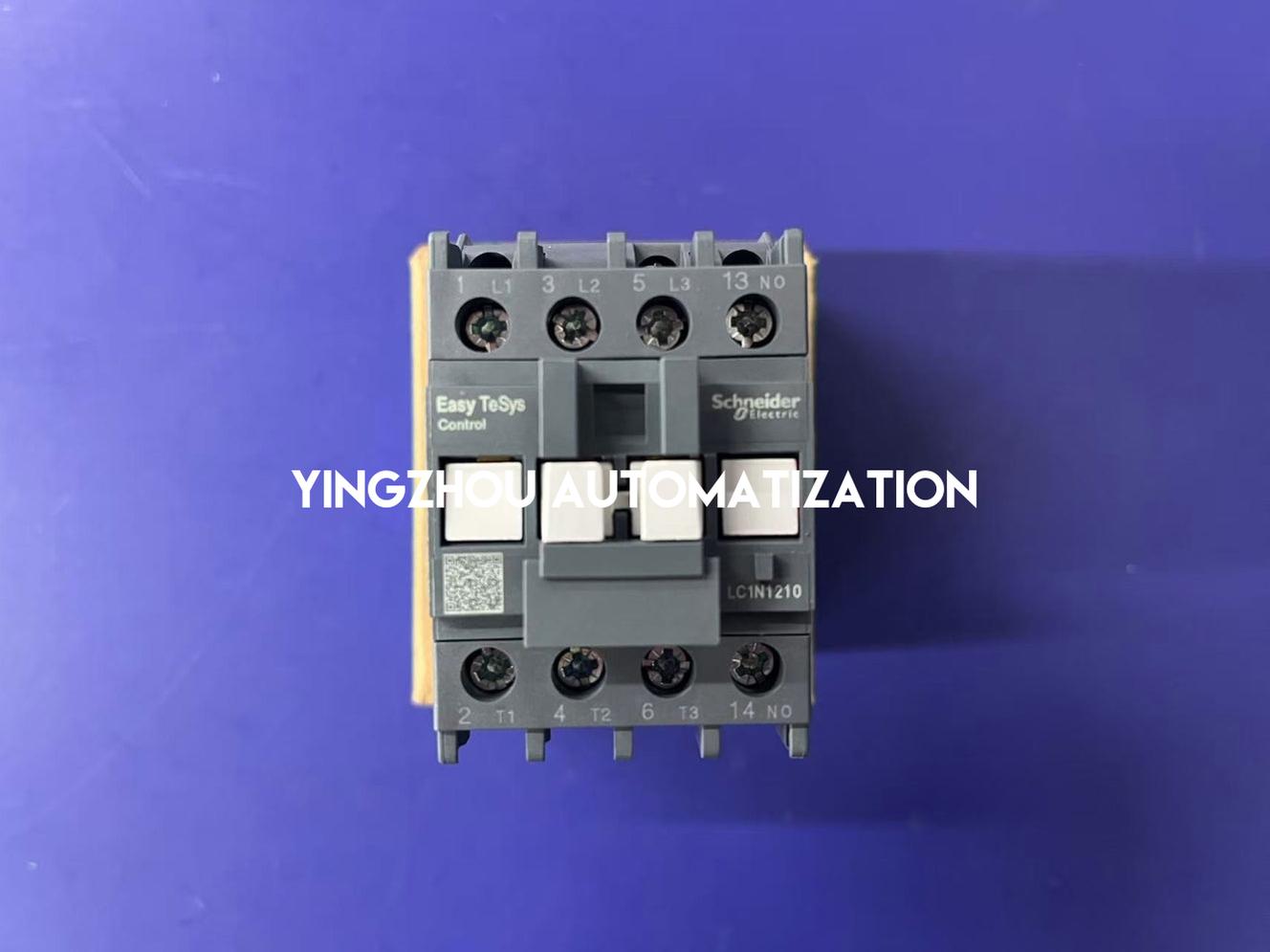 Schneider Electric LC1N1210M5N TeSys Easy Contactor | 18A, 3-Pole, 220V AC Coil, 1NO Auxiliary-vezhoo