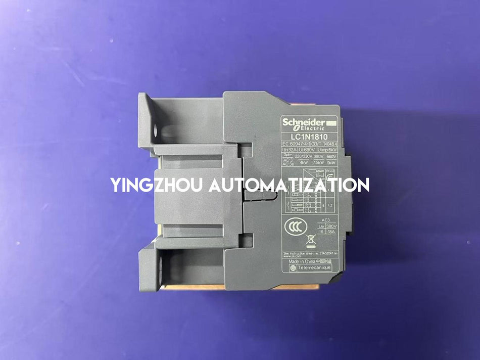 Schneider Electric LC1N1810M5N TeSys Easy Contactor | 18A, 3-Pole, 220V AC Coil, 1NO Auxiliary-vezhoo