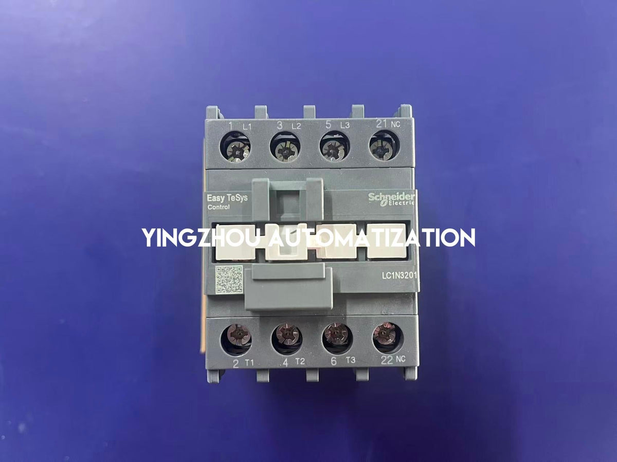 Schneider Electric LC1N3201Q5N Easy TeSys TVS Contactor | 3P, 32A (AC-3), 380V AC Coil, 50Hz, 1NC Auxiliary-vezhoo