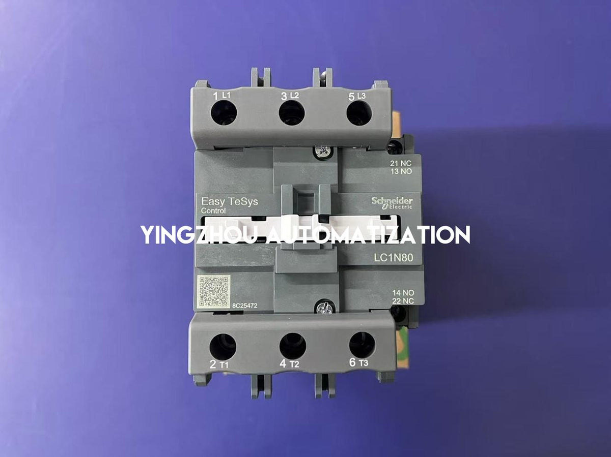 Schneider Electric LC1N80M5N TeSys Easy Contactor | 80A, 3-Pole, 220V AC Coil, 1NO+1NC-vezhoo