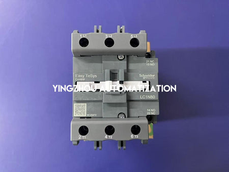 Schneider Electric LC1N80M5N TeSys Easy Contactor | 80A, 3-Pole, 220V AC Coil, 1NO+1NC-vezhoo