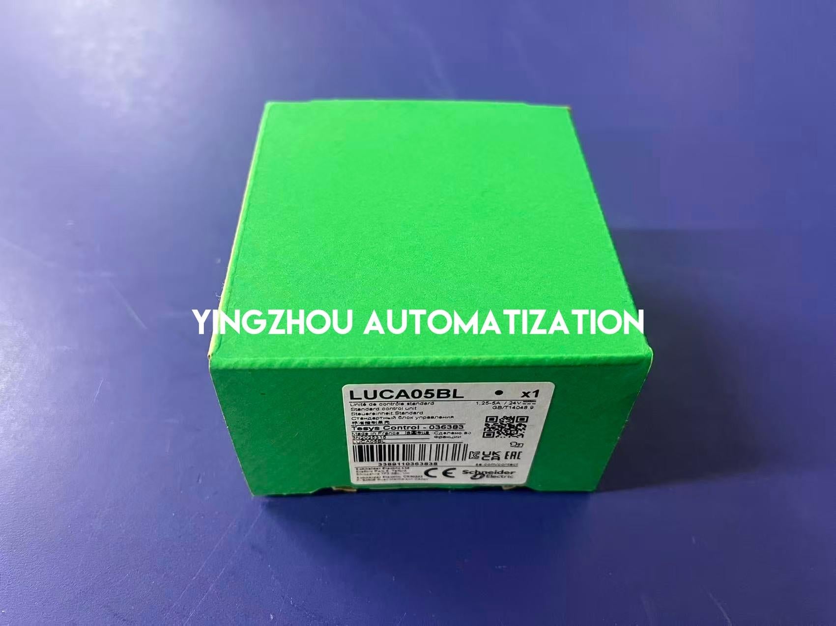 Schneider Electric LUCA05BL TeSys U Control Unit | 1.25-5A, Class 10, 24V DC Low Consumption-vezhoo