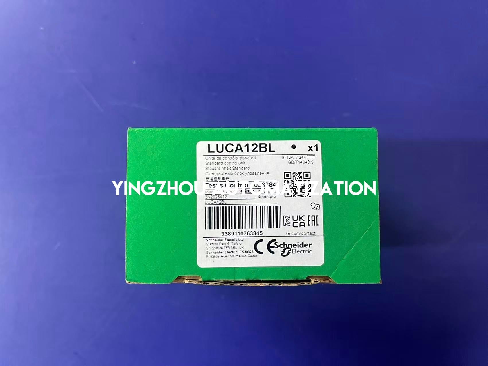Schneider Electric LUCA12BL TeSys U Control Unit | 3-12A, Class 10, 24V DC Low Consumption-vezhoo