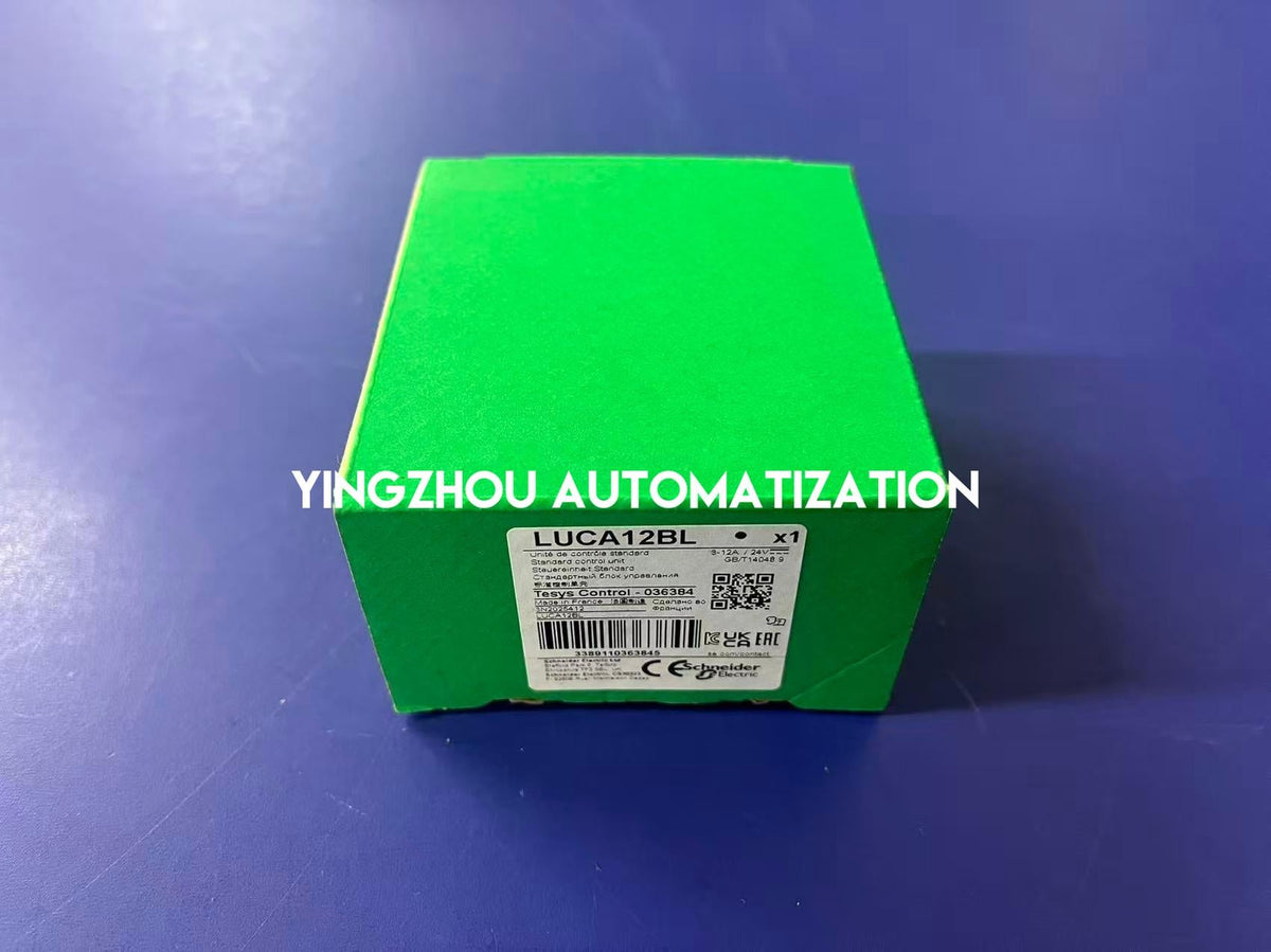 Schneider Electric LUCA12BL TeSys U Control Unit | 3-12A, Class 10, 24V DC Low Consumption-vezhoo