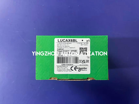 Schneider Electric LUCAX6BL TeSys U Control Unit | 0.15-0.6A, Class 10, 24V DC Low Consumption-vezhoo