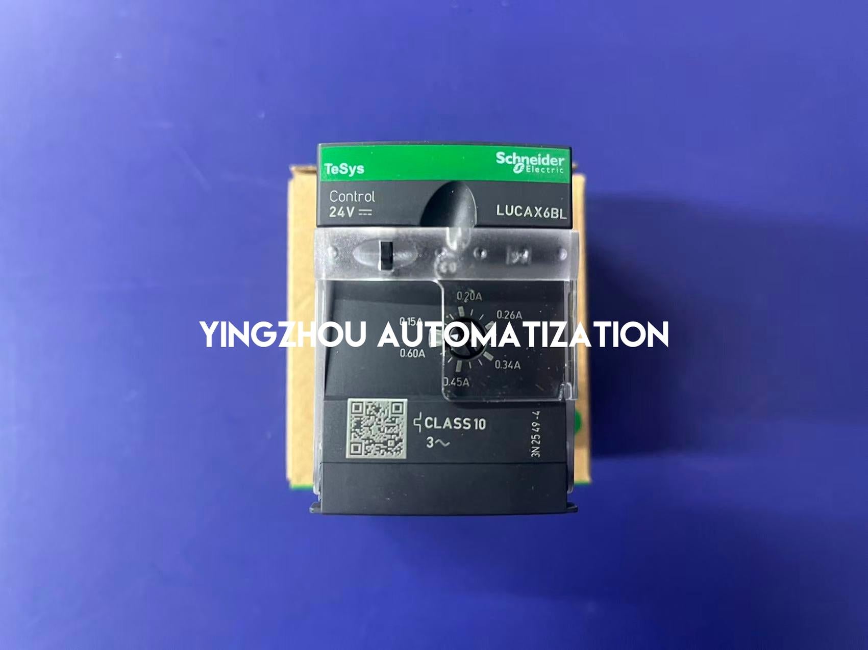 Schneider Electric LUCAX6BL TeSys U Control Unit | 0.15-0.6A, Class 10, 24V DC Low Consumption-vezhoo