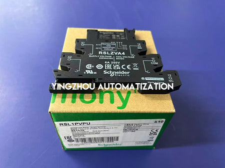 Schneider Electric RSL1PVPU Harmony Slim Interface Relay | 1 C/O, 6A, 230V AC/DC, 6mm Width-vezhoo