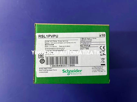 Schneider Electric RSL1PVPU Harmony Slim Interface Relay | 1 C/O, 6A, 230V AC/DC, 6mm Width-vezhoo