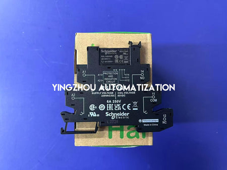Schneider Electric RSL1PVPU Harmony Slim Interface Relay | 1 C/O, 6A, 230V AC/DC, 6mm Width-vezhoo