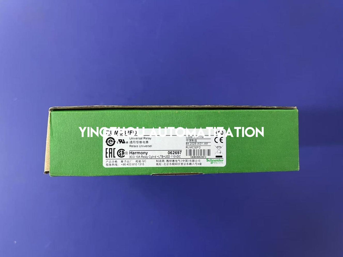 Schneider Electric RUMC32FD Universal Relay | 3 C/O, 10A, 110V DC with Test Button & LED-vezhoo