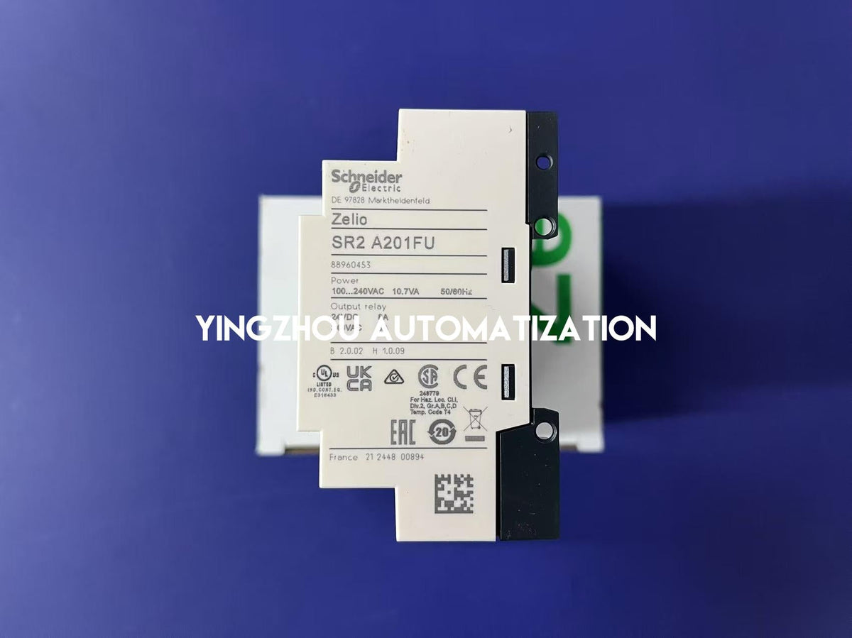 Schneider Electric SR2A201FU Zelio Logic Compact Smart Relay | 20 I/O, 100-240V AC, with Display-vezhoo