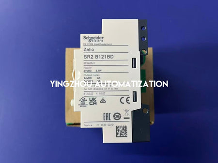 Schneider Electric SR2B121BD Zelio Logic Smart Relay | 24V DC, 12 I/O Compact Controller-vezhoo