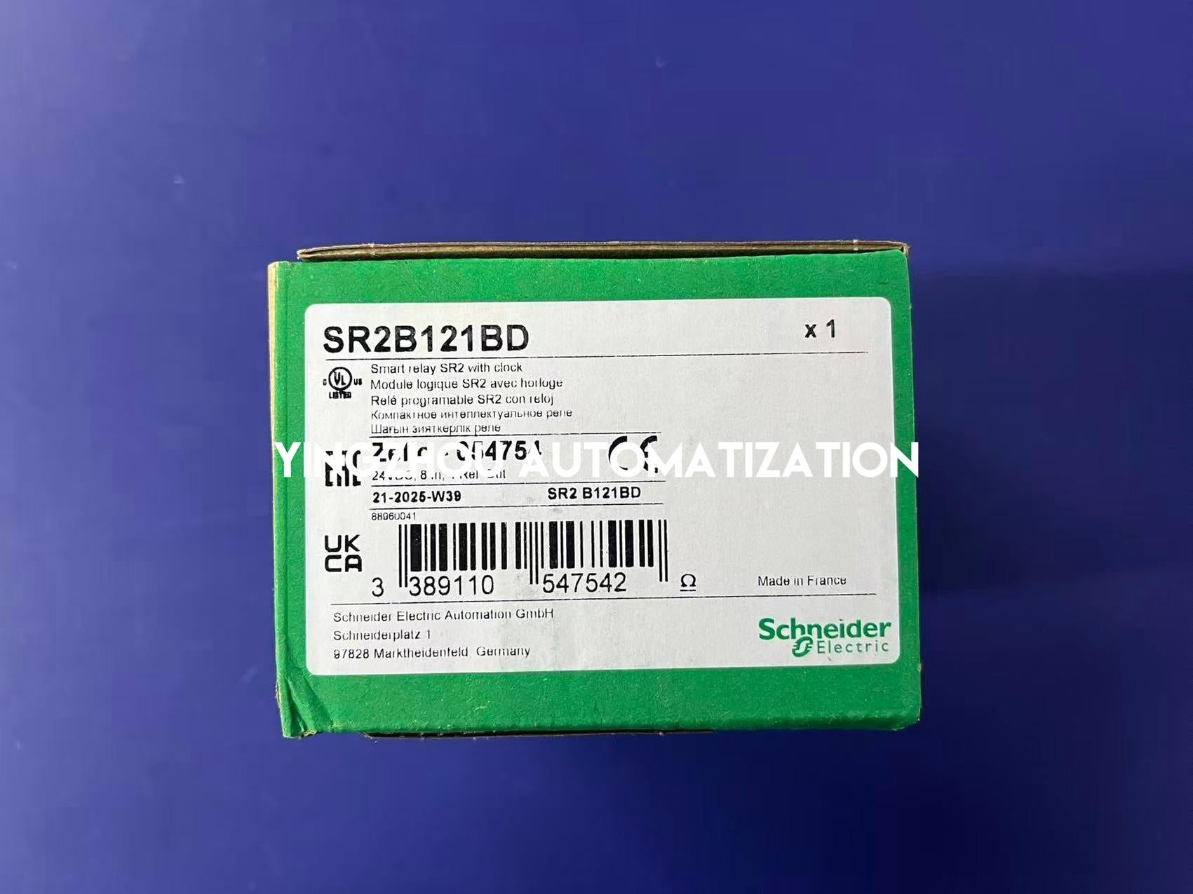 Schneider Electric SR2B121BD Zelio Logic Smart Relay | 24V DC, 12 I/O Compact Controller-vezhoo