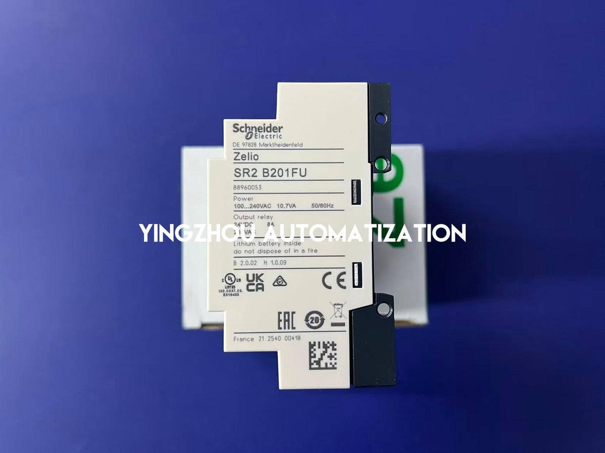Schneider Electric SR2B201FU Zelio Logic Smart Relay | 20 I/O, 100-240V AC Compact Controller-vezhoo