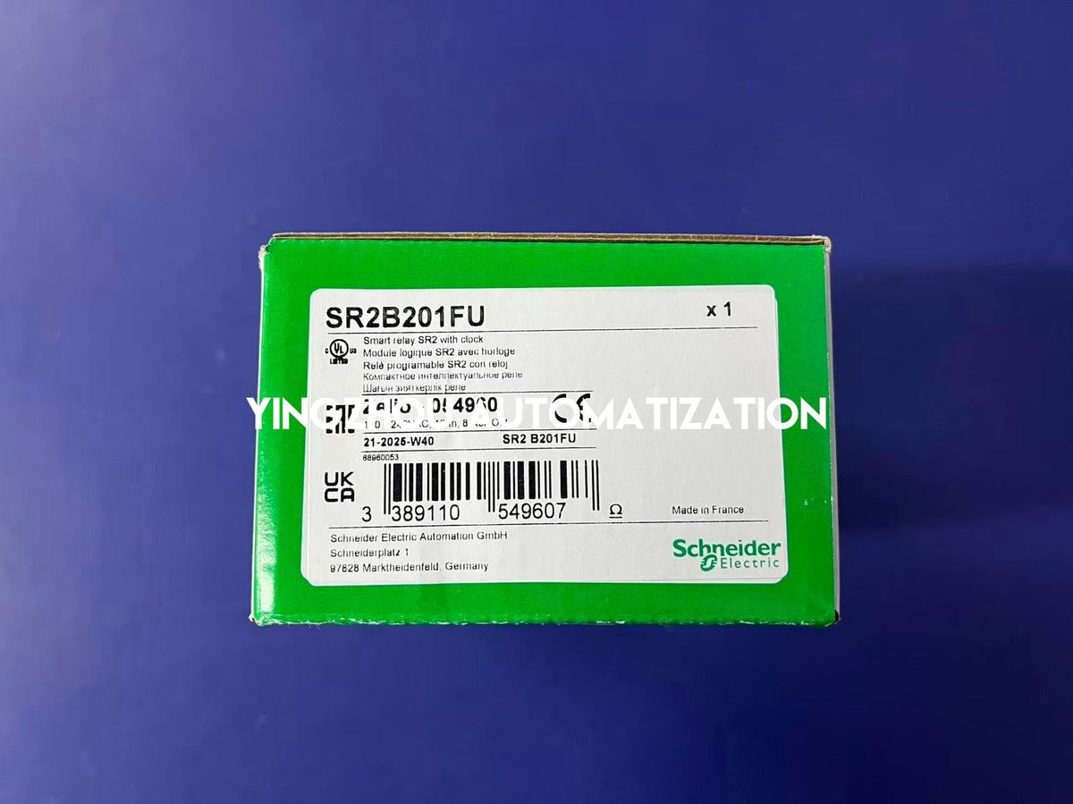 Schneider Electric SR2B201FU Zelio Logic Smart Relay | 20 I/O, 100-240V AC Compact Controller-vezhoo