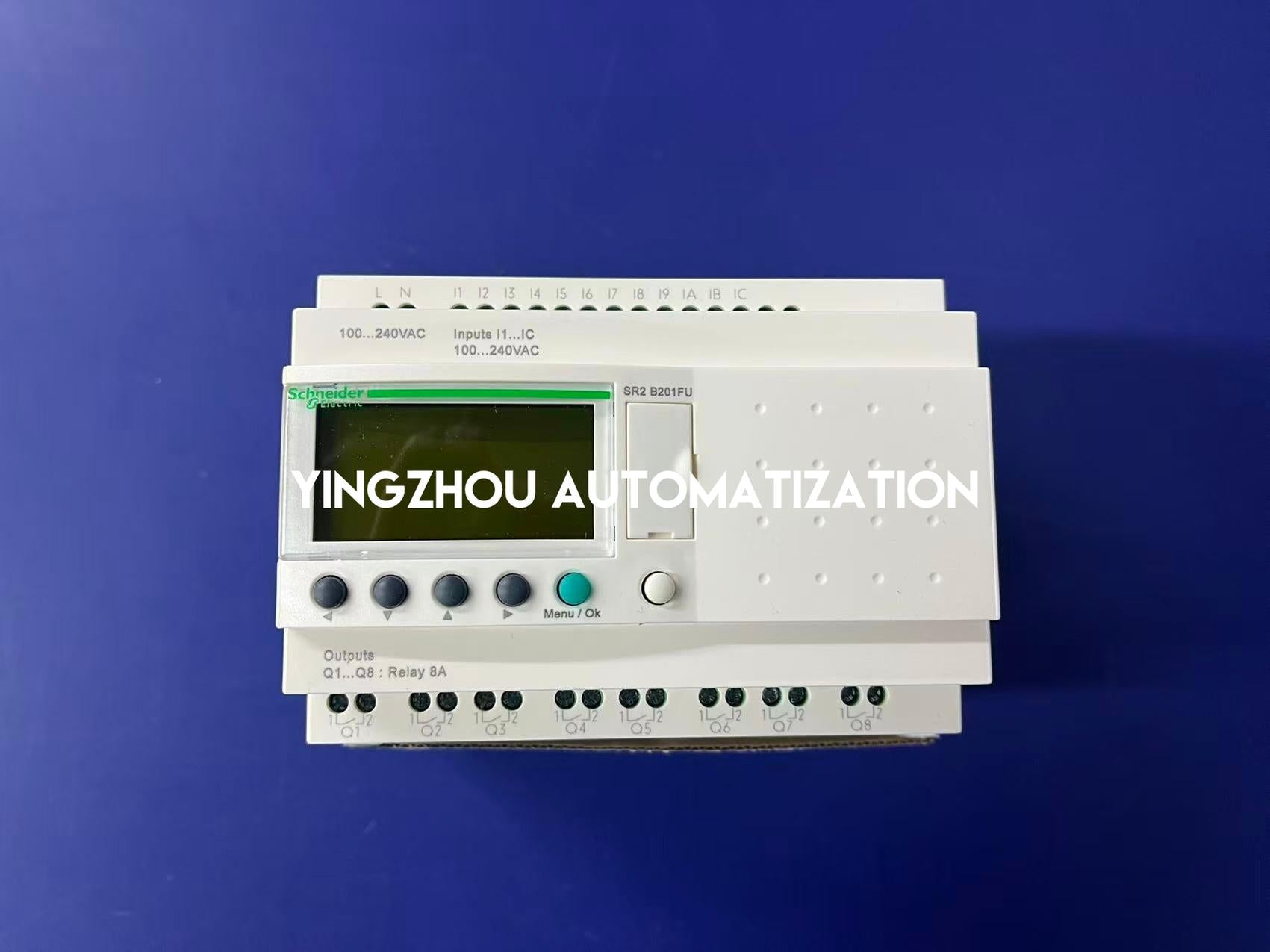 Schneider Electric SR2B201FU Zelio Logic Smart Relay | 20 I/O, 100-240V AC Compact Controller-vezhoo