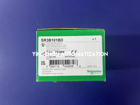 Schneider Electric SR3B101BD Zelio Logic Modular Smart Relay | 10 I/O, 24V DC, with Clock & Display-vezhoo