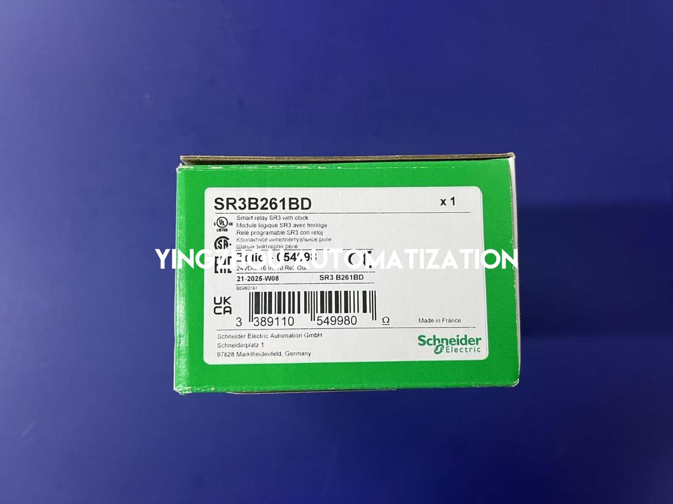 Schneider Electric SR3B261BD Zelio Logic Smart Relay | 24V DC | 26 I/O with Display | Original Genuine | Brand New Factory Sealed-vezhoo