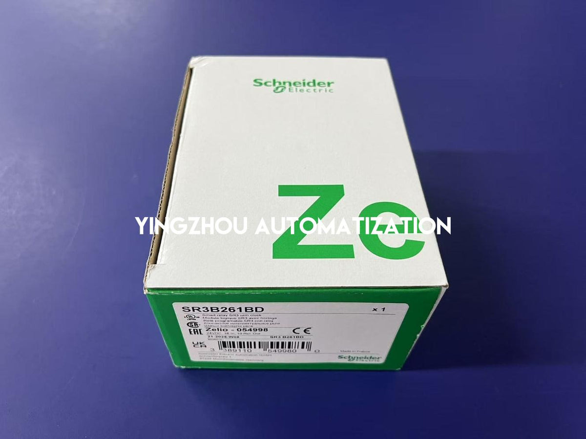 Schneider Electric SR3B261BD Zelio Logic Smart Relay | 24V DC | 26 I/O with Display | Original Genuine | Brand New Factory Sealed-vezhoo