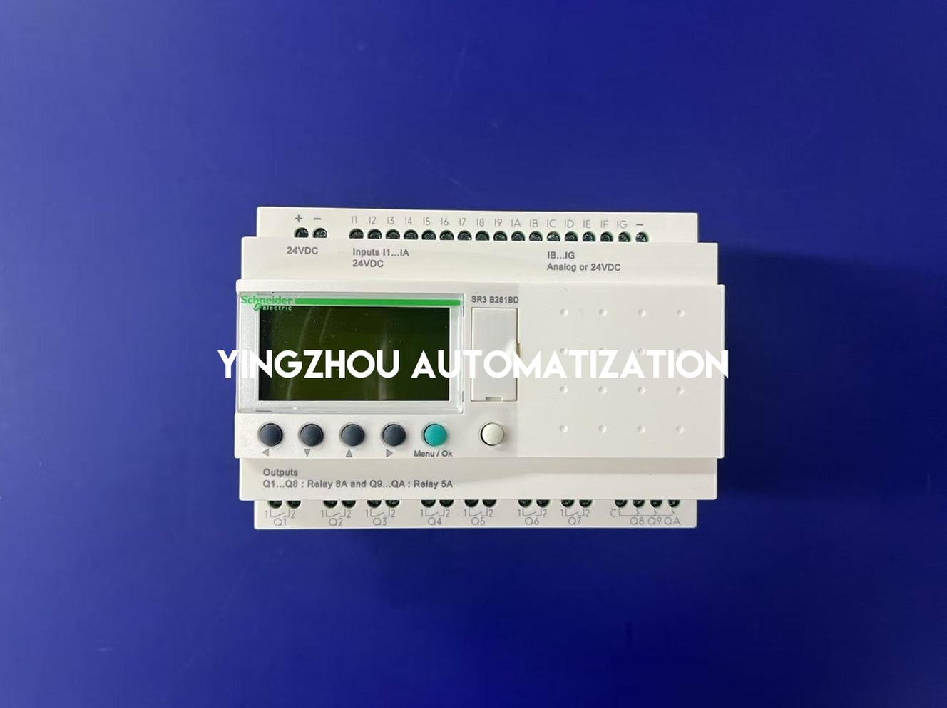 Schneider Electric SR3B261BD Zelio Logic Smart Relay | 24V DC | 26 I/O with Display | Original Genuine | Brand New Factory Sealed-vezhoo
