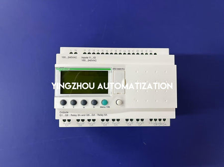 Schneider Electric SR3B261FU Zelio Logic Modular Smart Relay | 26 I/O, 100-240V AC, with Clock & Display-vezhoo