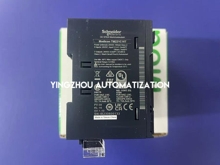 Schneider Electric TM221C16T Modicon M221 PLC | 16 I/O, 24V DC, Transistor Outputs (Source)-vezhoo