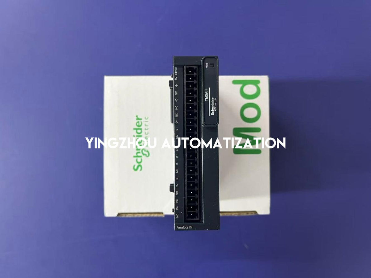 Schneider Electric TM3AI4 Modicon PLC Expansion Module | 4 Analog Inputs (0-10V, 4-20mA), 12-Bit-vezhoo