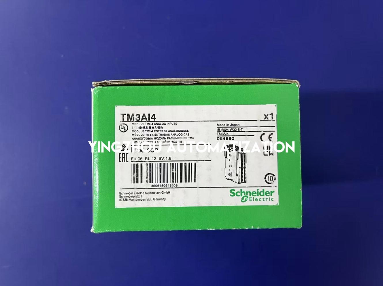 Schneider Electric TM3AI4 Modicon PLC Expansion Module | 4 Analog Inputs (0-10V, 4-20mA), 12-Bit-vezhoo