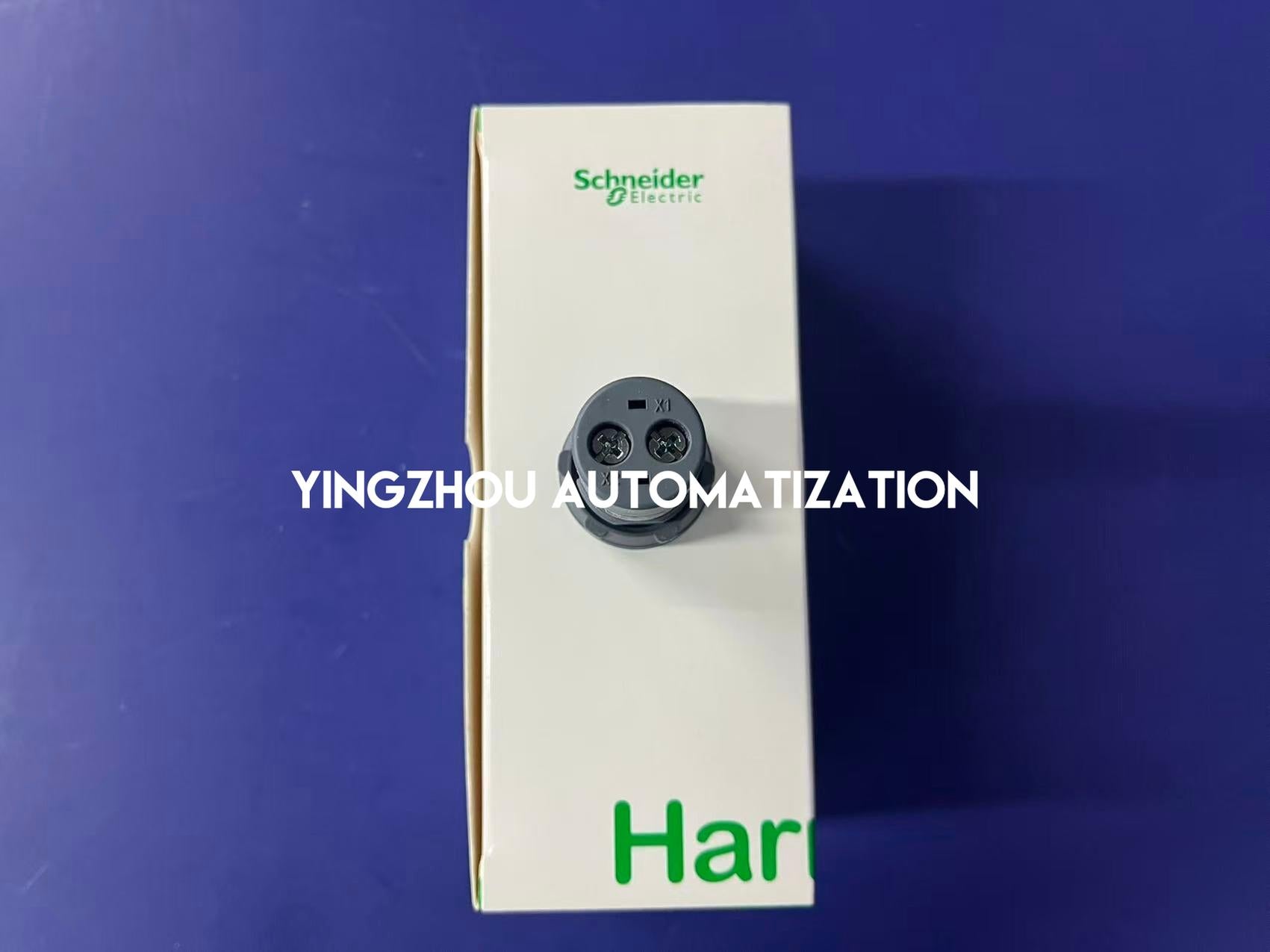 Schneider Electric XA2EVM3LC Easy Harmony Monolithic Pilot Light | 22mm, Green LED, 220V AC, IP65-vezhoo