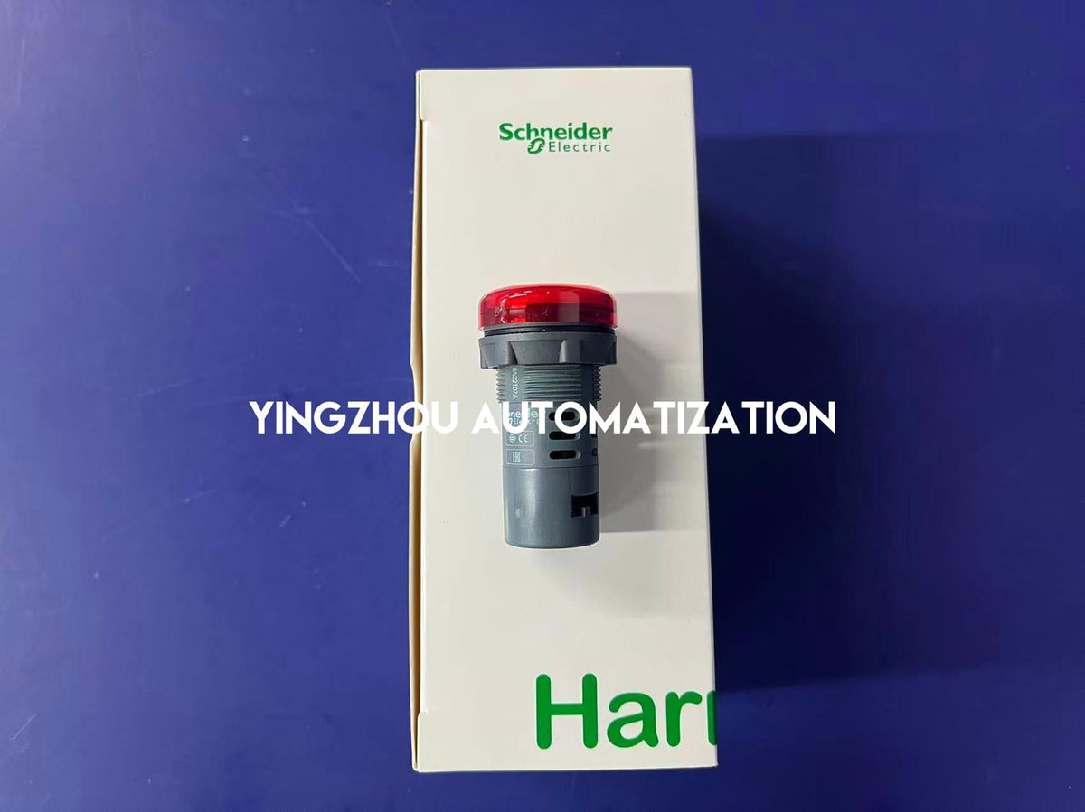 Schneider Electric XA2EVM4LC Easy Harmony Monolithic Pilot Light | 22mm, Red LED, 220V AC, IP65-vezhoo