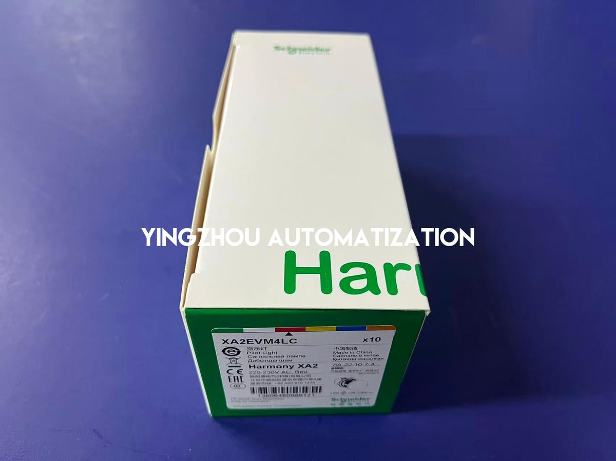 Schneider Electric XA2EVM4LC Easy Harmony Monolithic Pilot Light | 22mm, Red LED, 220V AC, IP65-vezhoo