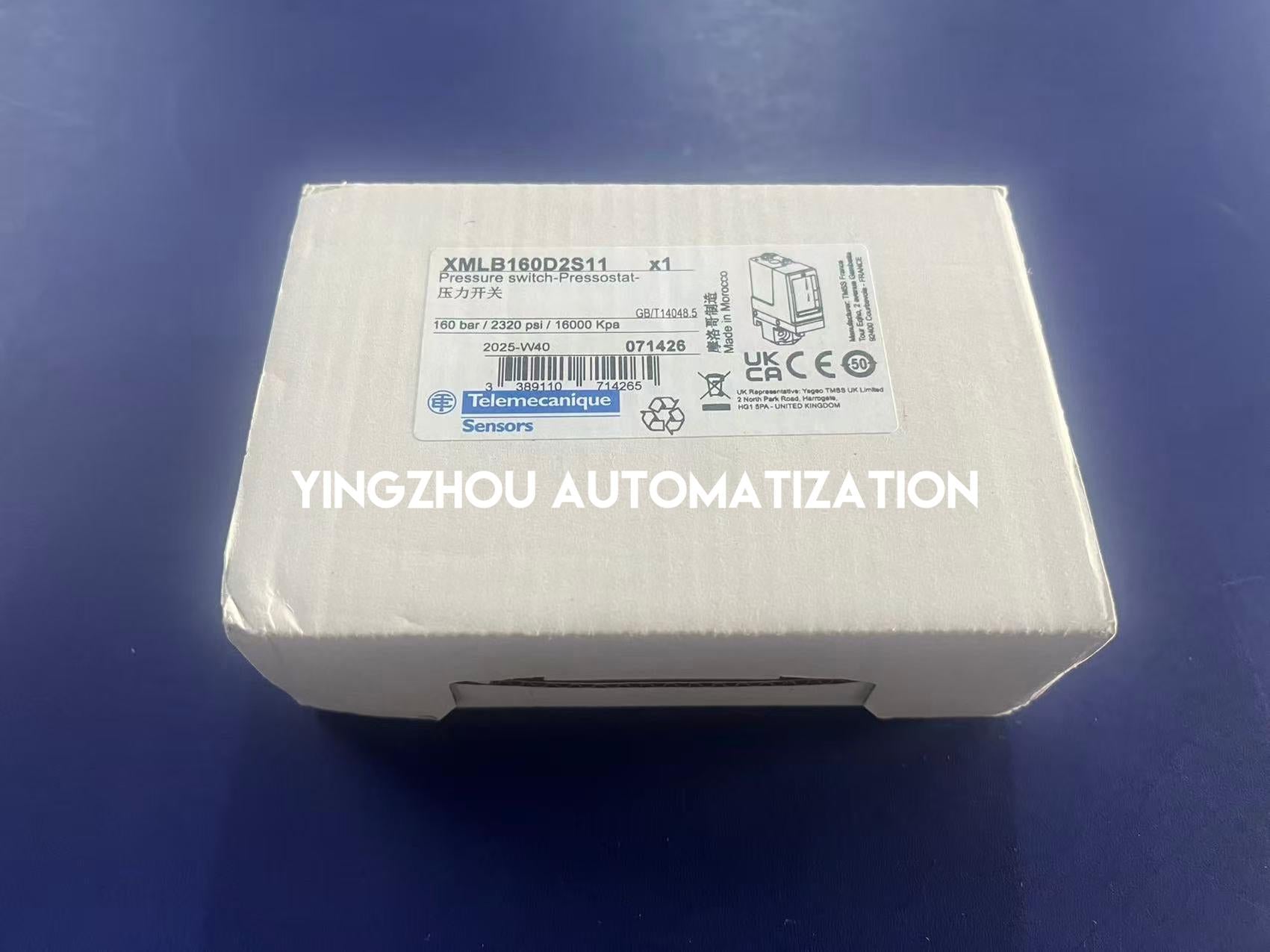 Schneider Electric XMLB160D2S11 Pressure Switch | 160 Bar | Adjustable Differential | G 1/4-vezhoo