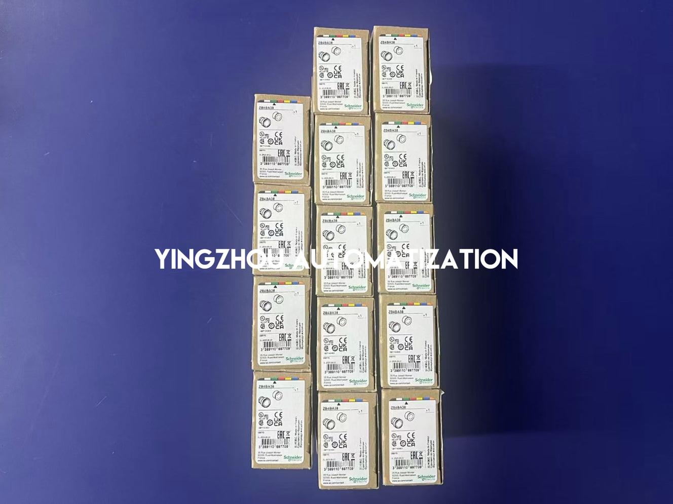 Schneider Electric ZB4BA38 Harmony XB4 Pushbutton Head | 22mm Metal, Green, White Left/Right Arrows-vezhoo
