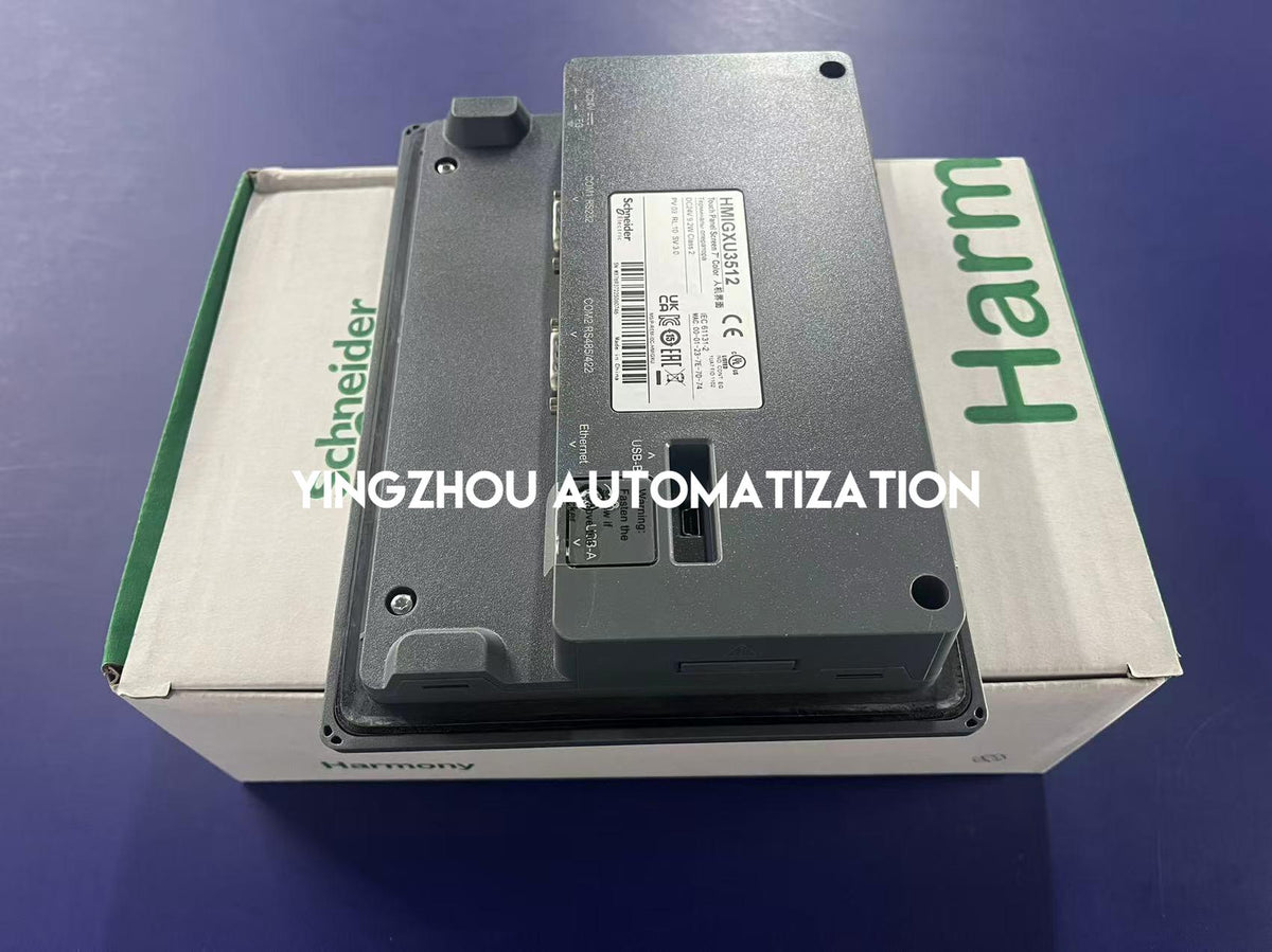 Schneider HMIGXU3512 Harmony Easy GXU HMI | 7" Wide Screen | WVGA Color | 24V DC-vezhoo