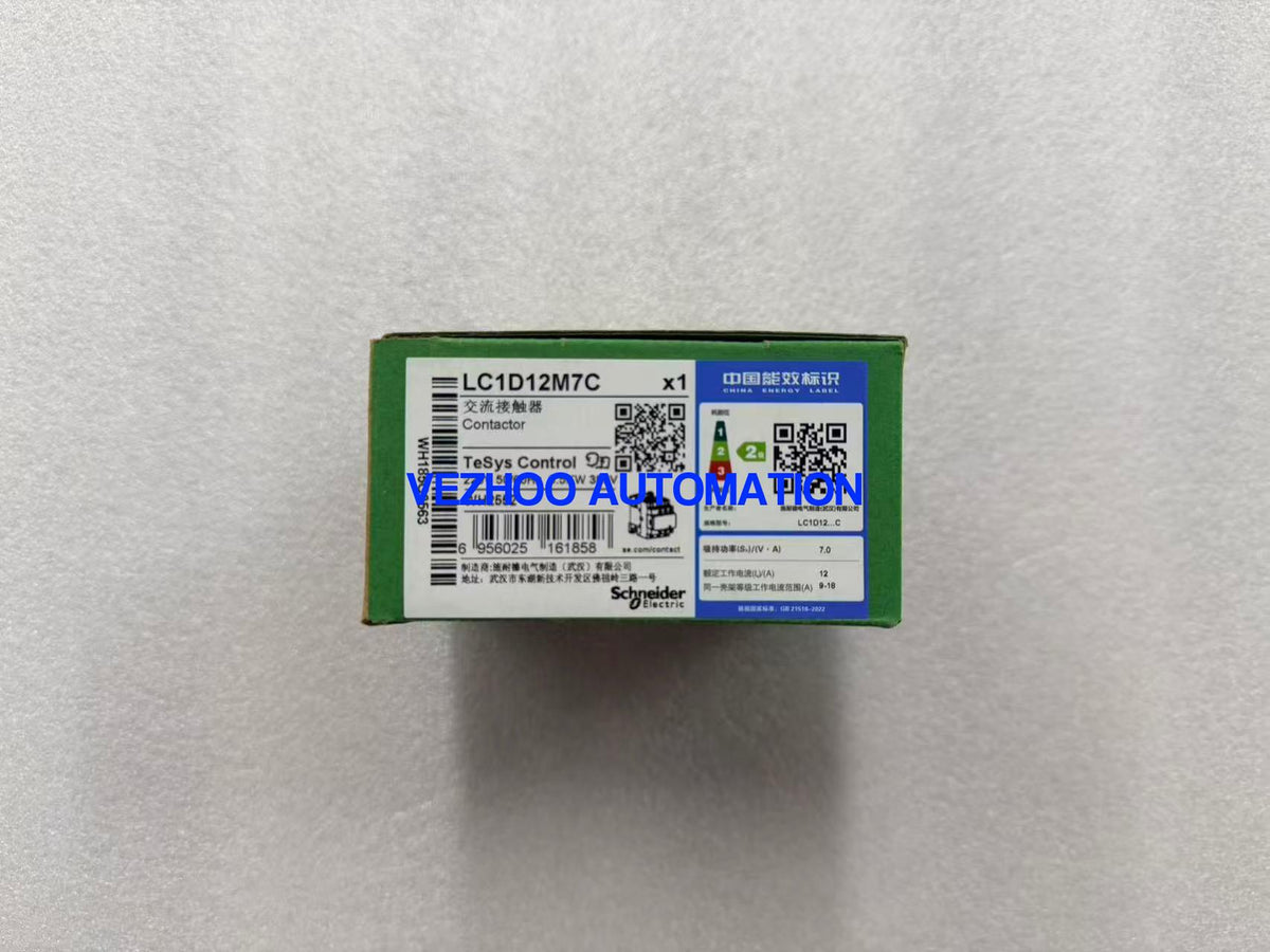 Schneider LC1D12M7C TeSys Deca AC Contactor 3P 12A 220V AC Coil-vezhoo