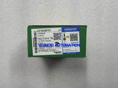 Schneider LC1D32F7C TeSys Deca AC Contactor 3P 32A 110V AC Coil-vezhoo